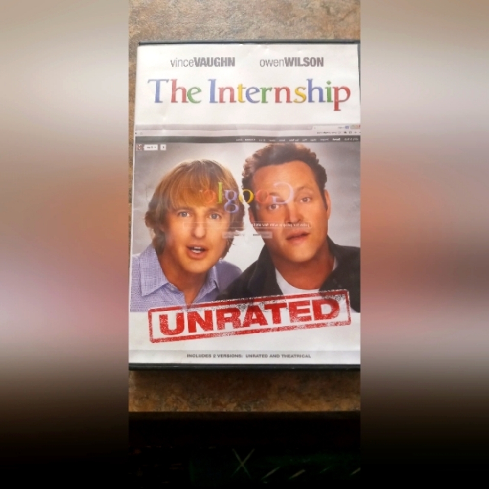 The Internship (Unrated) DVD - White